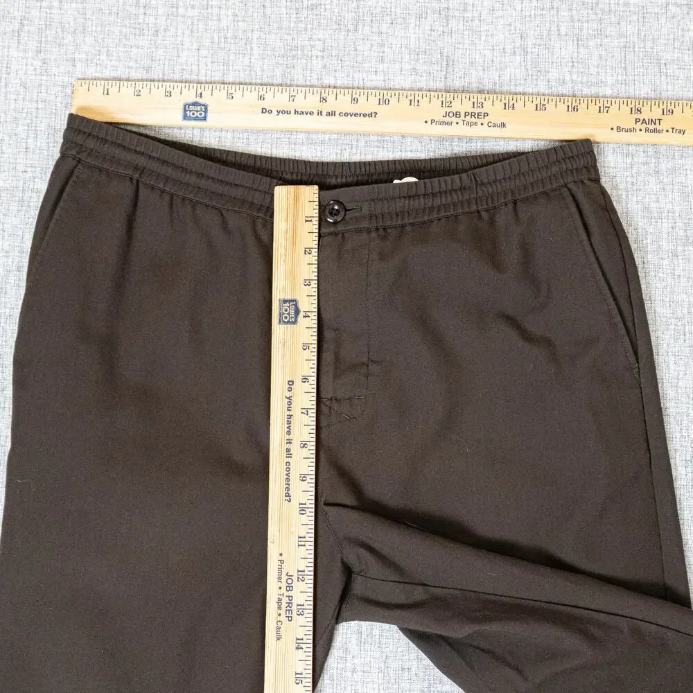 Stussy Bryan Pant in Brown Drawstring elastic waist size Large